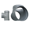 All Size Available Plastic Pipe Butt Fusion Reducing Equal Tee Plastic Poly Pe Pipe Fittings