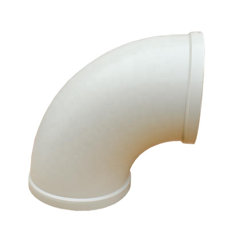 Hdpe polypropylene pipe fitting/ Air duct elbow 45 degree elbow pipe fitting