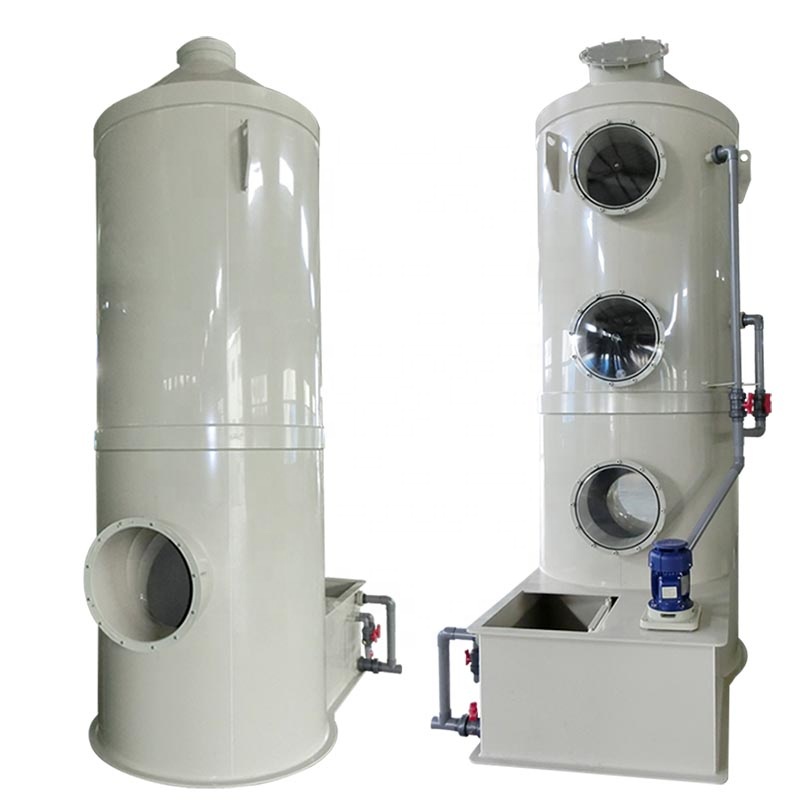 Chemical Industrial HCL Gas Pollution Control Equipment Wet Scrubber