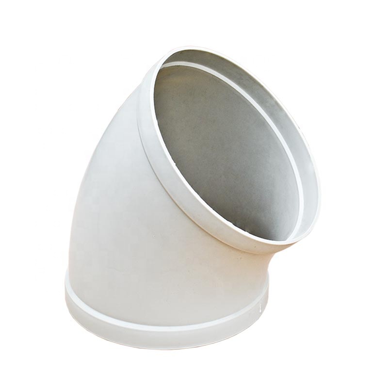 Grey Or Beige Polypropylene Pipe Fitting/pipe Elbow 90 Degree Elbow Pipe