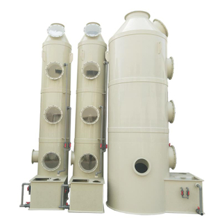 Wet scrubber can efficiently purify fume, scrubber tower equipment