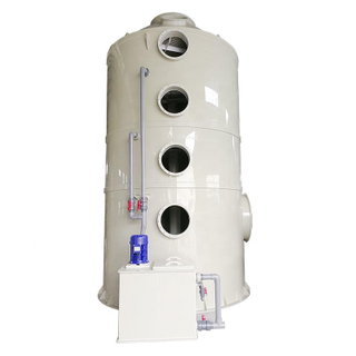 Industrial Waste Gas Treatment Equipment Plastic Gas Scrubber Made in China