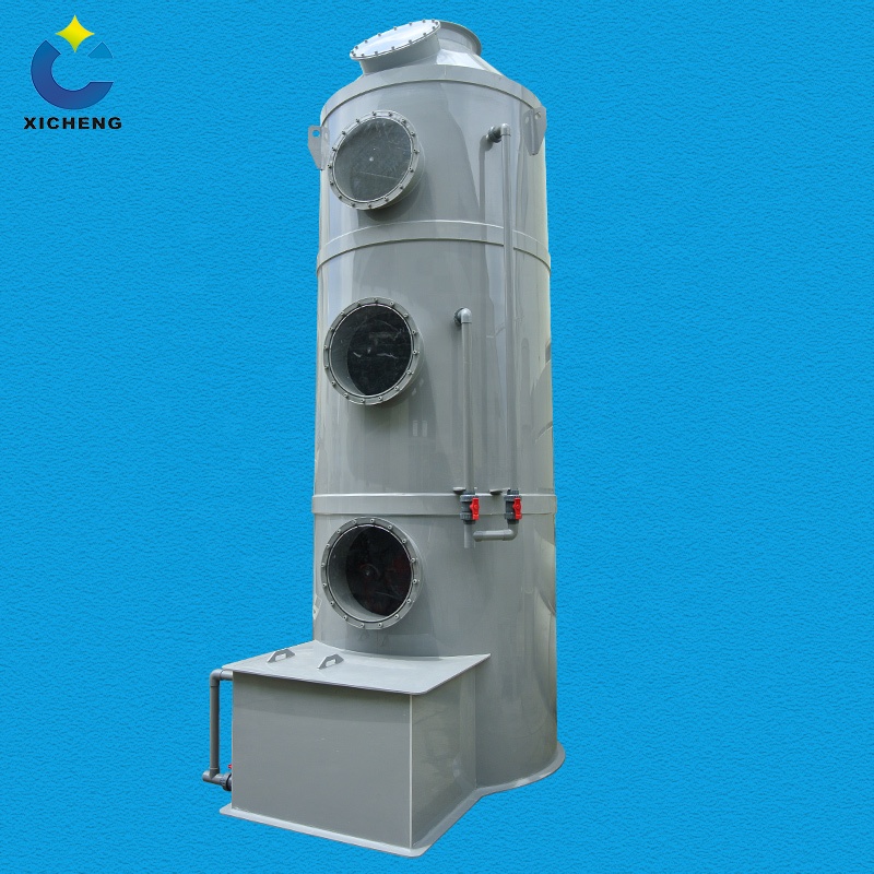 Chemical Industrial HCL Gas Pollution Control Equipment Wet Scrubber