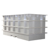 Polypropylene Material lab Electroplating tank for wire rode cleaning