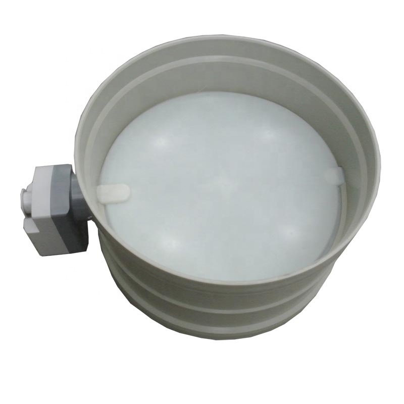 Electric Round Air Duct Damper Valve HVAC PVC/PP Material damper with ...