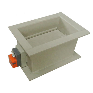 Rectangular Motorized Volume Control Damper for Air Conditioning